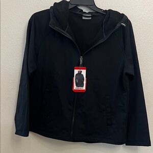 32 Degrees Black Zip-Up Jacket